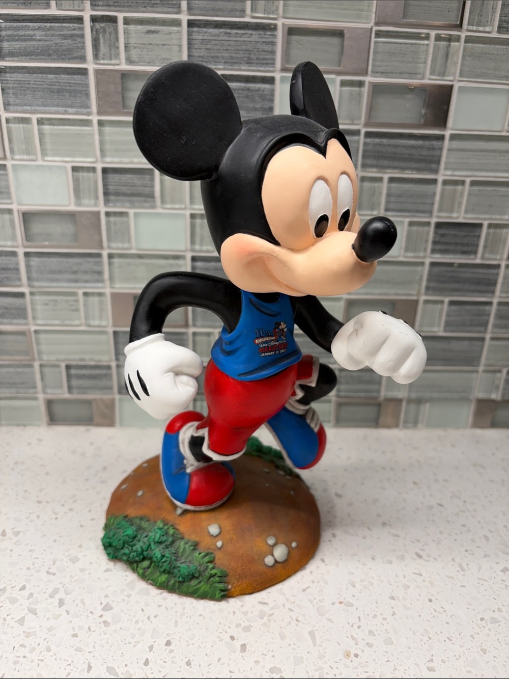 Walt Disney World Marathon 10th Anniversary Limited Edition Mickey Mouse Statue